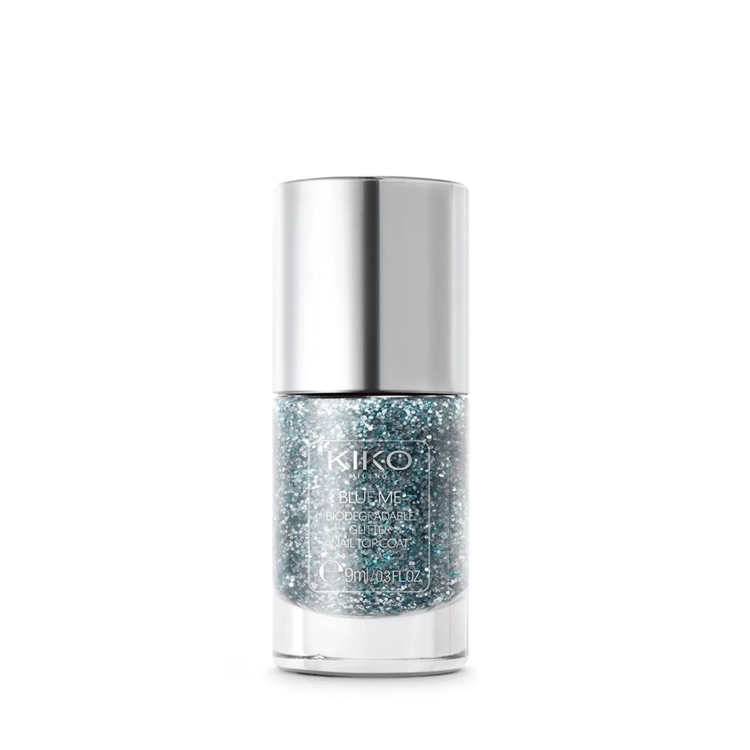 Blue Me Biodegradable Glitter Top Coat-KIKO Milano Cheap