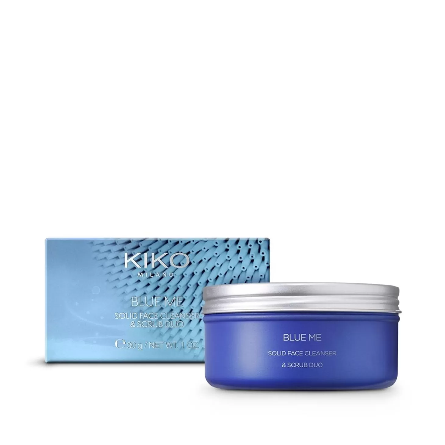 Blue Me Solid Face Cleanser & Scrub Duo-KIKO Milano Fashion