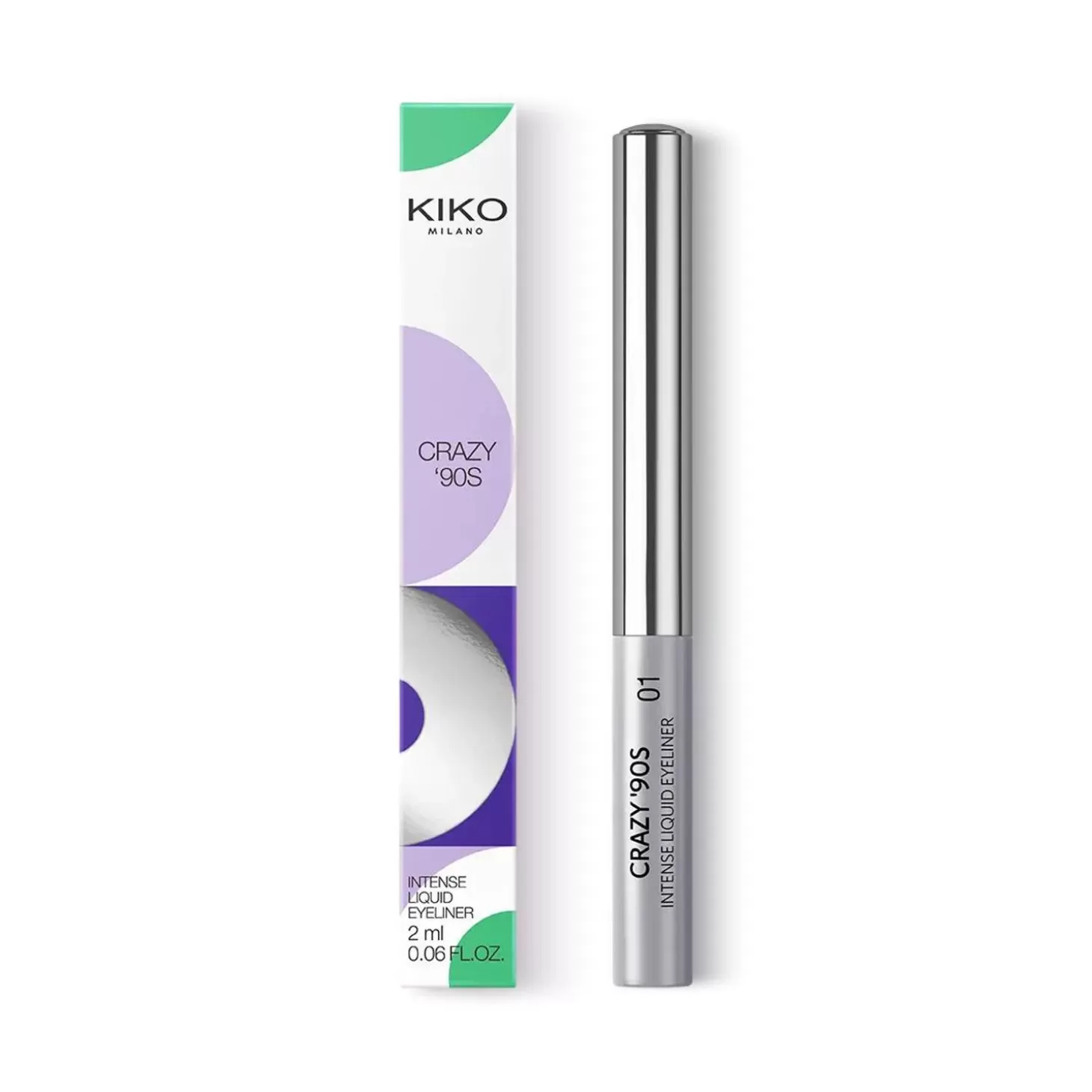 Crazy '90S Intense Liquid Eyeliner-KIKO Milano Hot