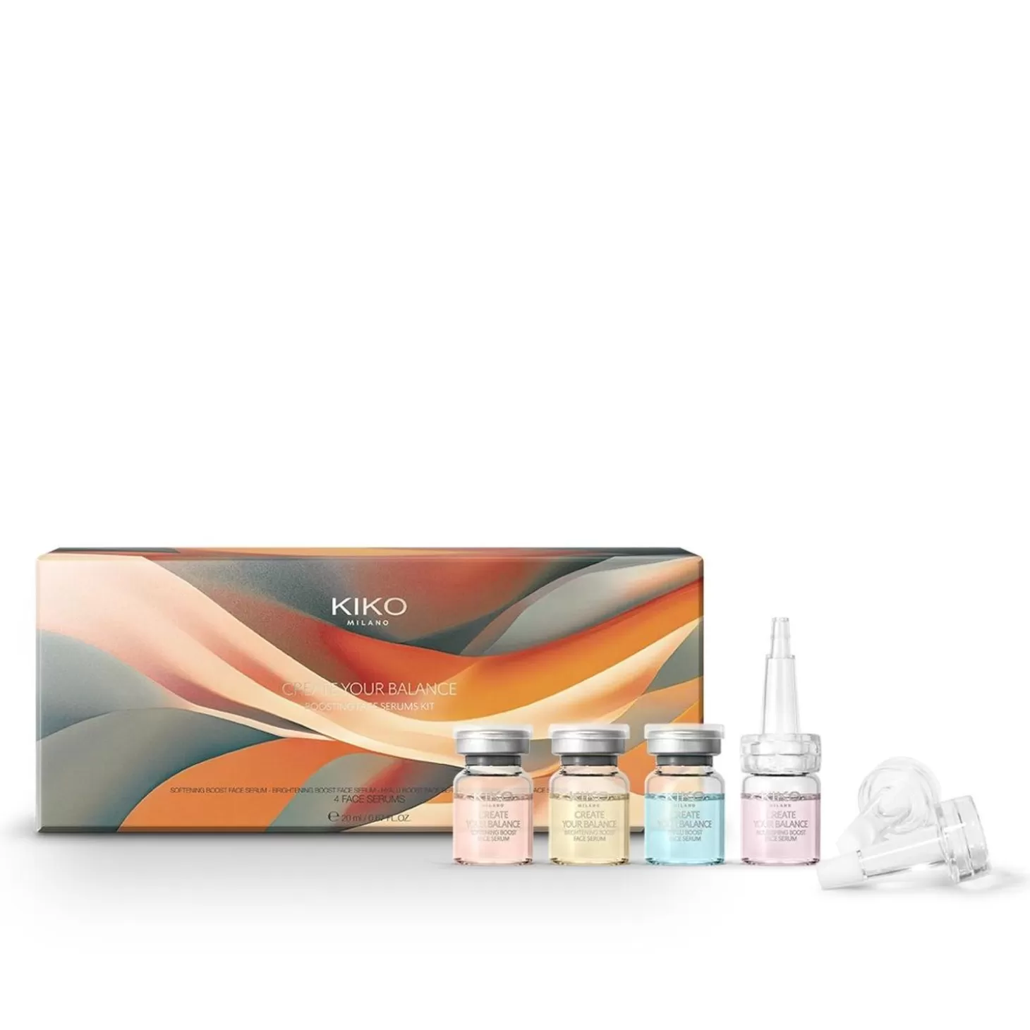 Create Your Balance Boosting Face Serums Kit-KIKO Milano Best