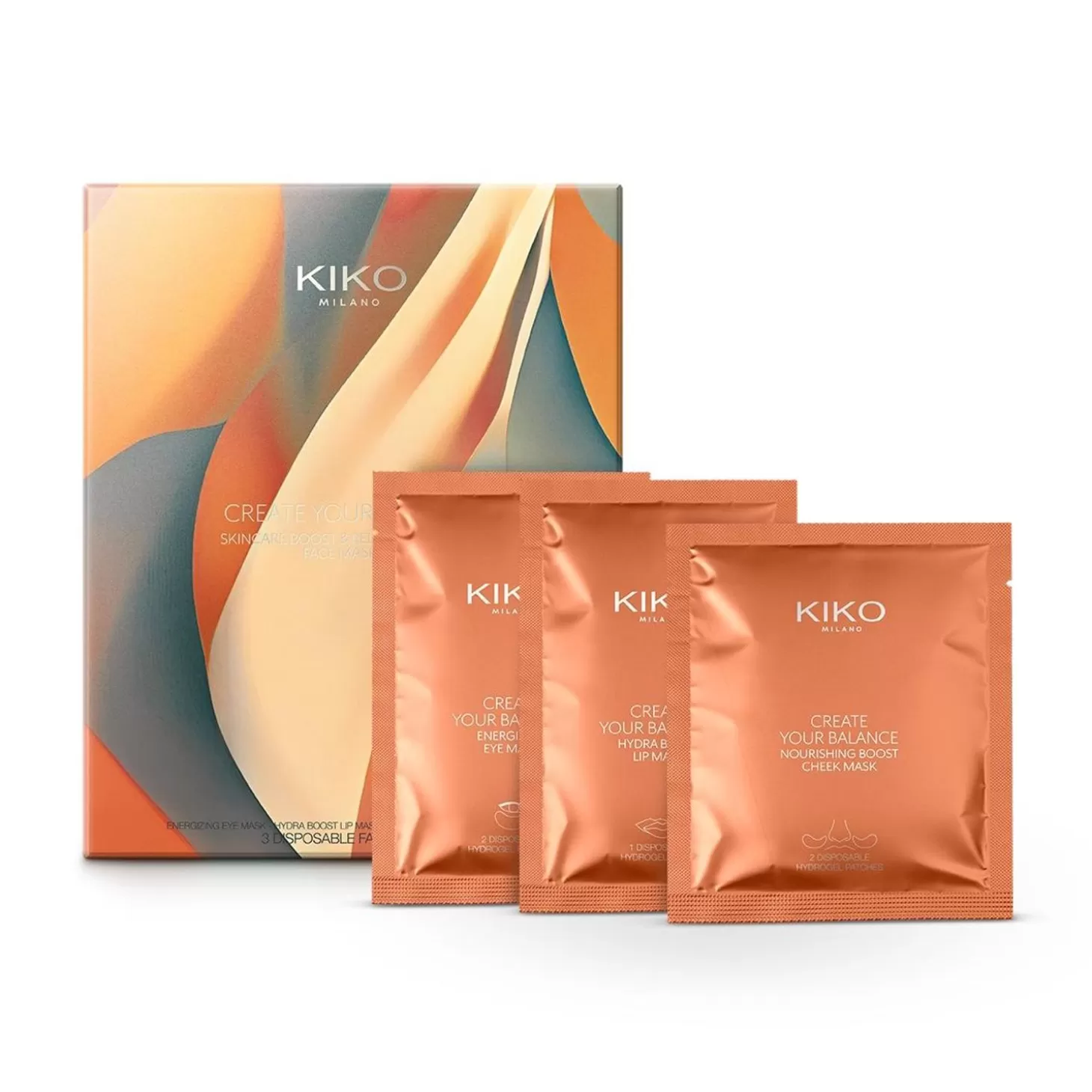 Create Your Balance Skincare Boost & Relaxing Moment Face Mask Kit-KIKO Milano Fashion