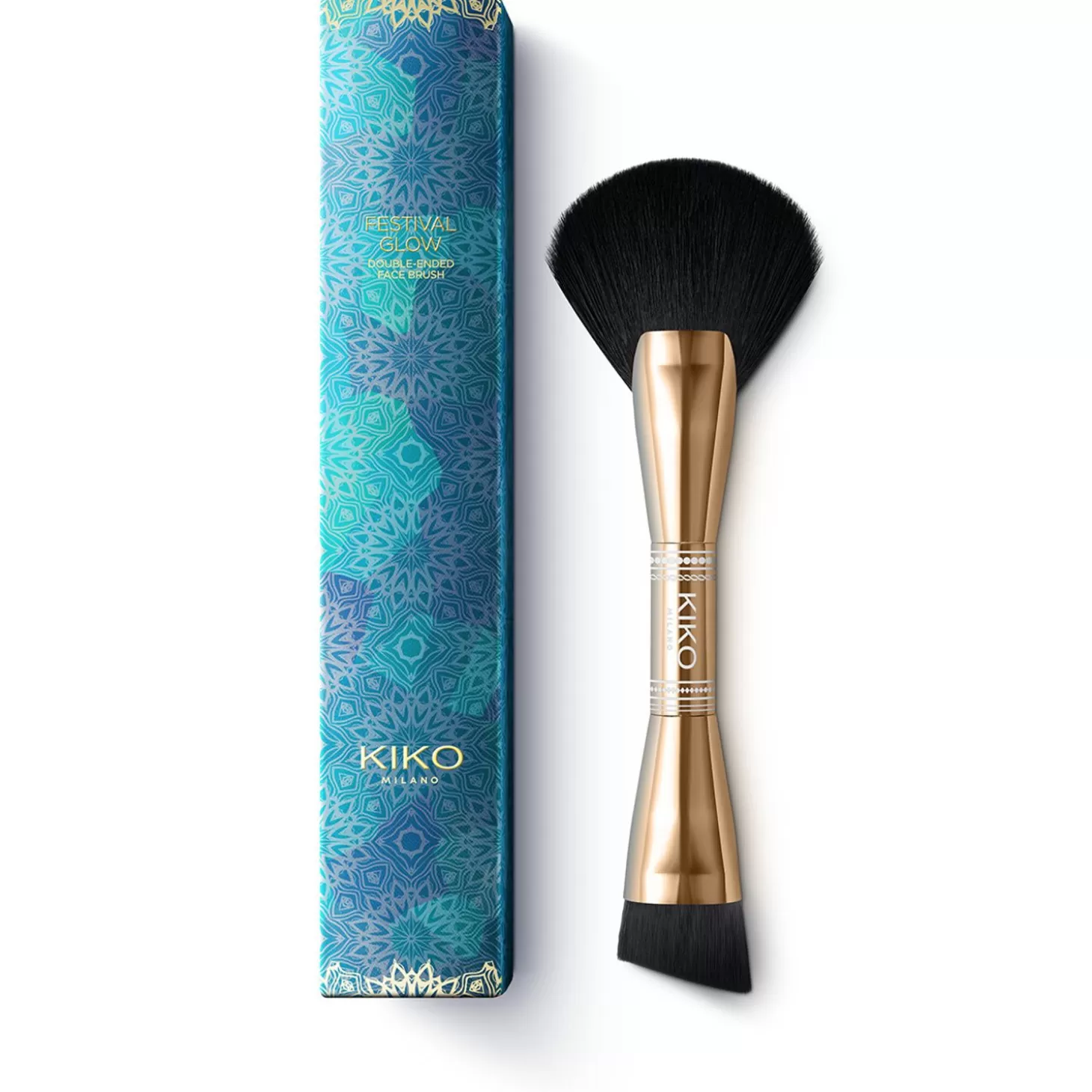 Festival Glow Double-Ended Face Brush-KIKO Milano Clearance