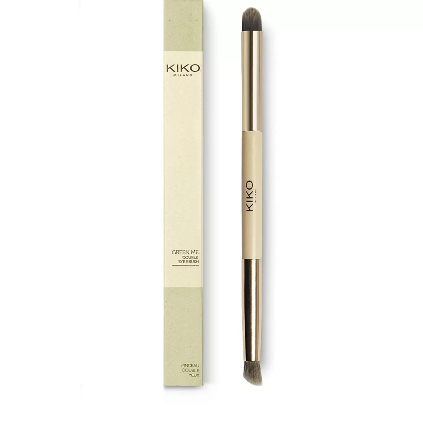 Green Me Double Eye Brush-KIKO Milano Fashion