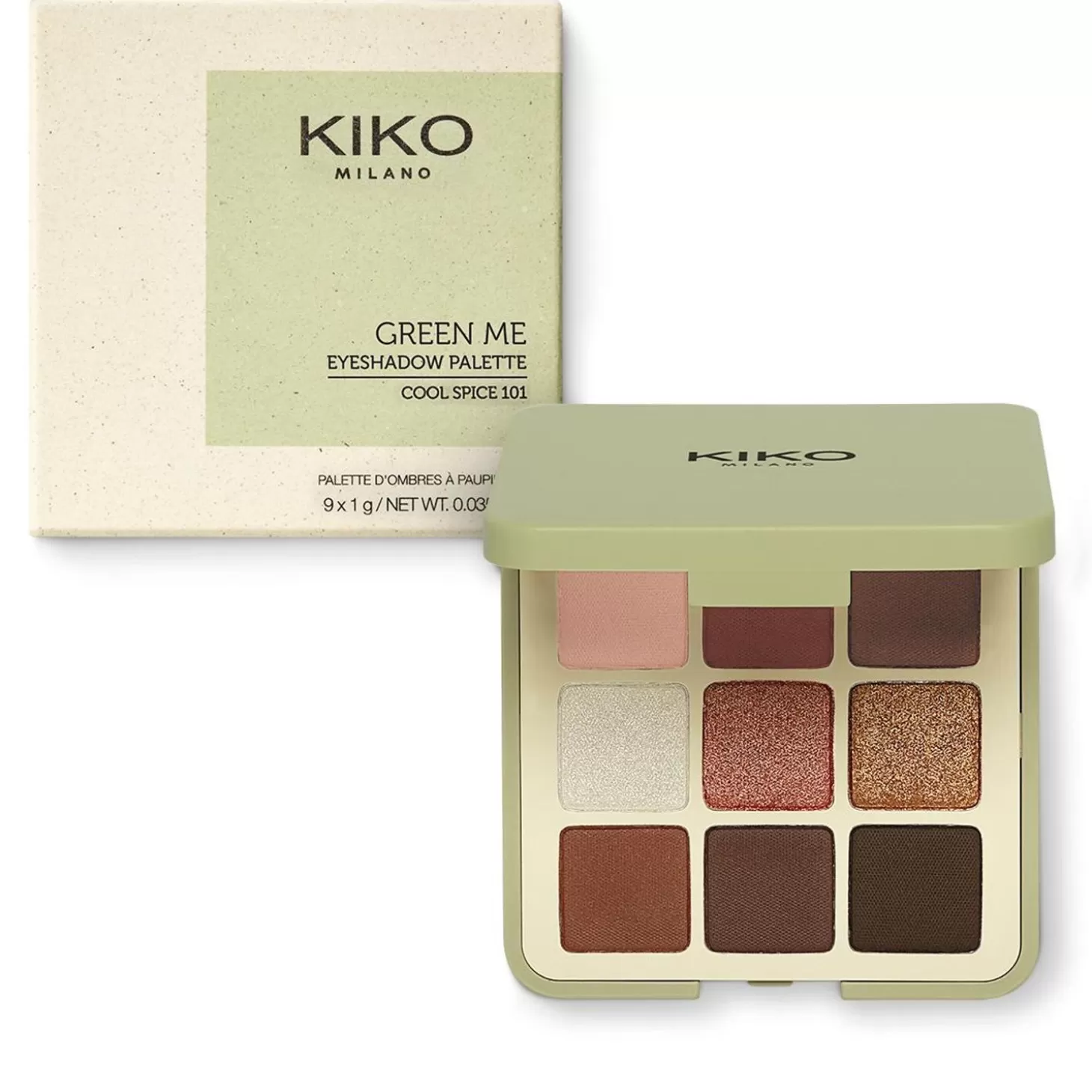 Green Me Eyeshadow Palette-KIKO Milano Discount