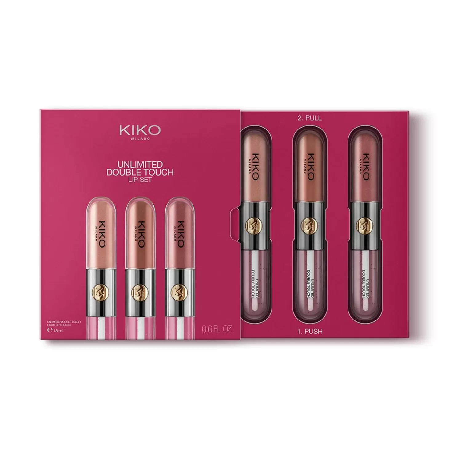 Unlimited Double Touch Lip Set - Nude Attitude-KIKO Milano Cheap